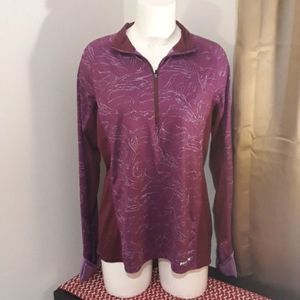 Patagonia Purple Quarter-Zip Women's Top